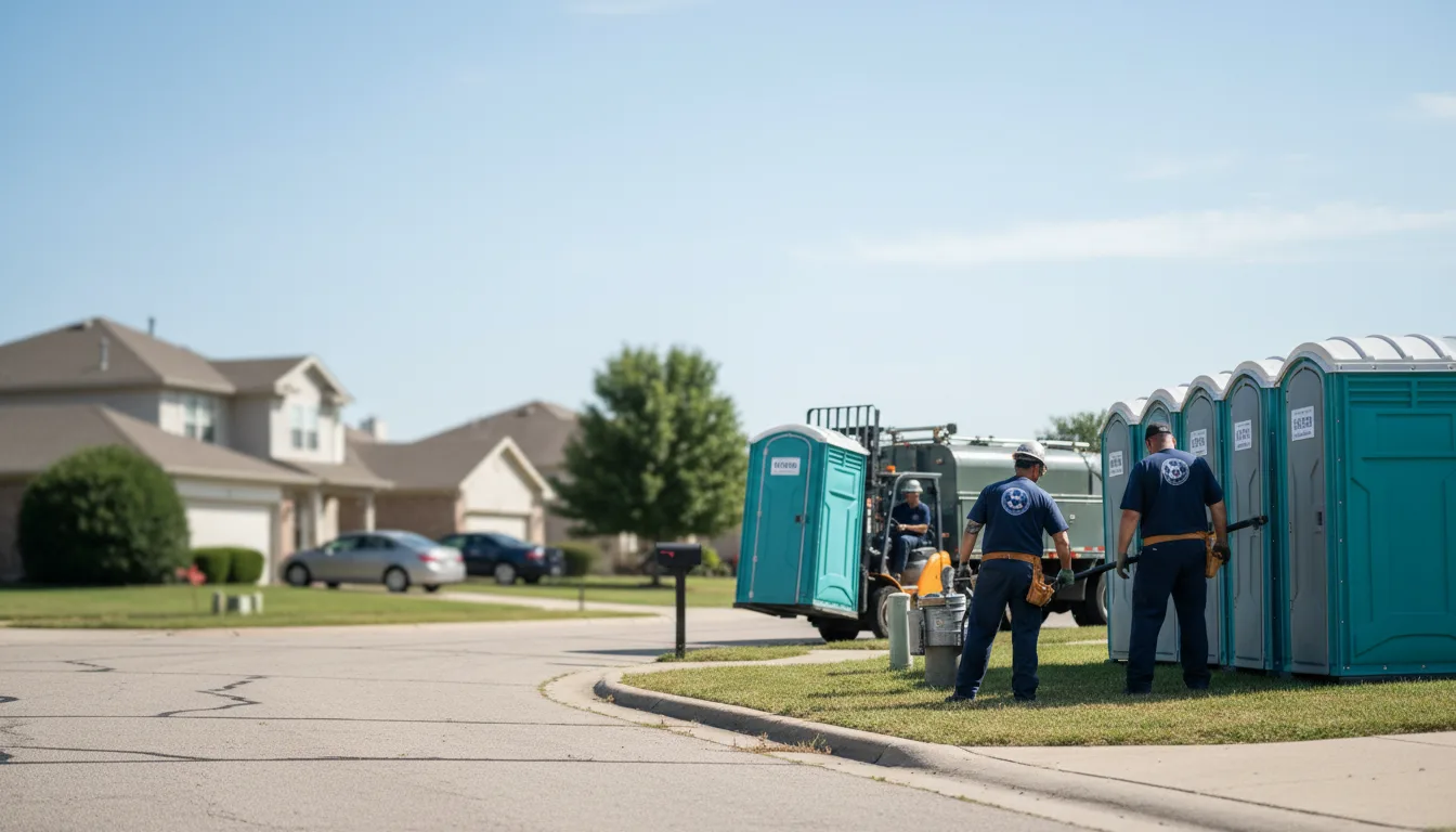 Porta Potty Rental in Wales, WI near me